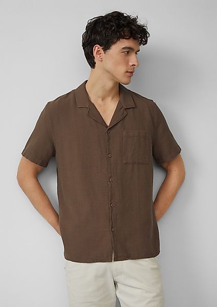 s.Oliver Kurzarmhemd Hemd Resort Fit: Baumwollshirt günstig online kaufen