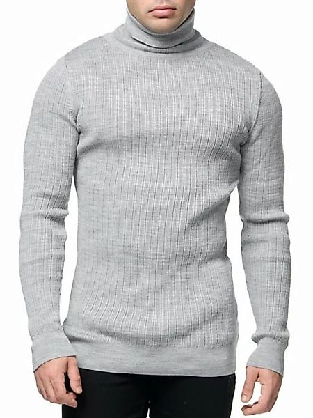 Banco Rollkragenpullover Rollkragen Pullover in unifarbenem Design - Slim F günstig online kaufen