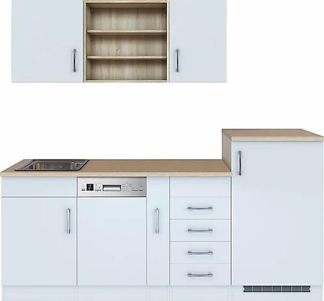 HELD MÖBEL Küche »Mali«, Breite 210 cm, mit E-Geräten günstig online kaufen