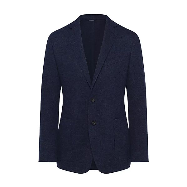 Hackett Sr Ptooth Knit Blazer 40 Navy / Blue günstig online kaufen
