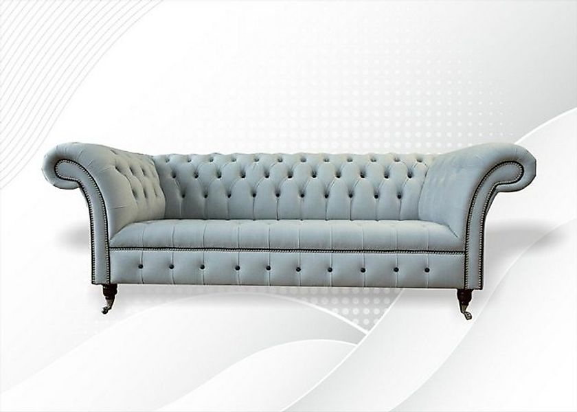 JVmoebel Chesterfield-Sofa Chesterfield Sofa handgefertigt Massivholz Möbel günstig online kaufen
