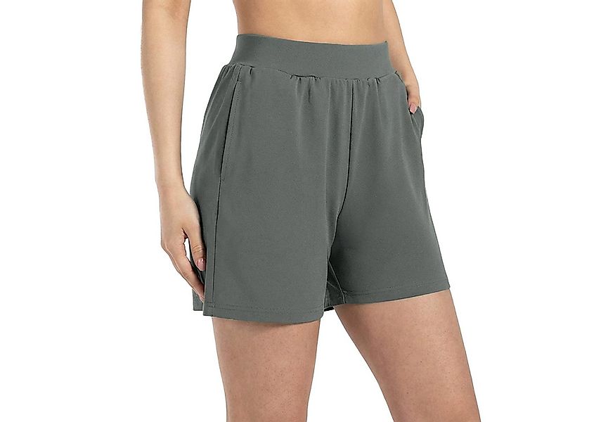 Smilodox Shorts Corry, lockere Freizeithose mit breitem Bund & Eingrifftasc günstig online kaufen