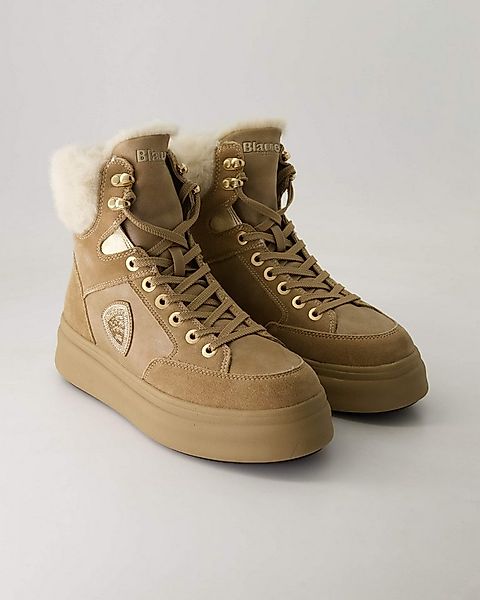 Blauer Emery01 Stiefelette Obermaterial: Leder und Sonstiges Material günstig online kaufen