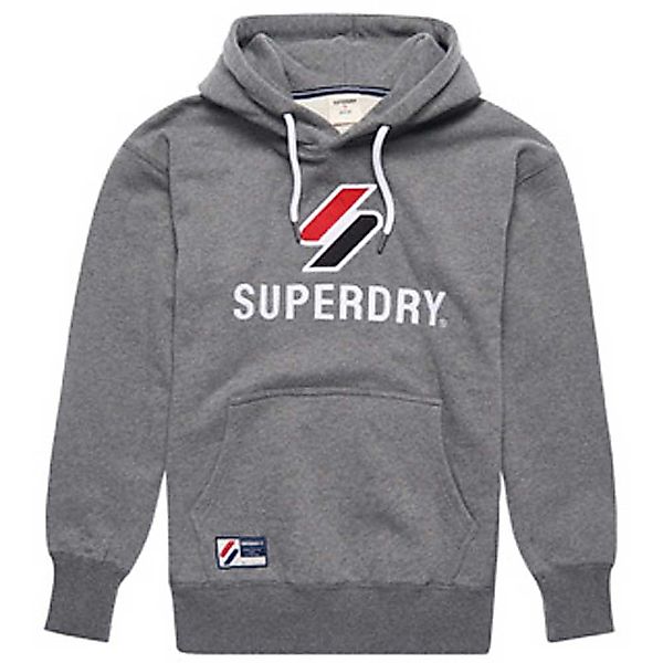 Superdry Code Apq 2 Os Hood Pullover XS-S Dark Charcoal Marl günstig online kaufen