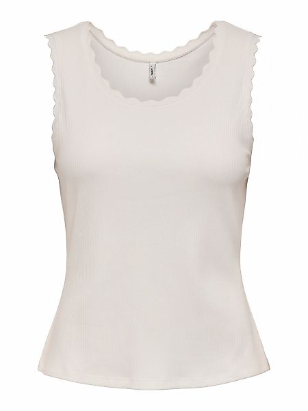 ONLY Tanktop "ONLLUNI S/L TANK TOP CS JRS" Baumwollmischung, regular fit, R günstig online kaufen