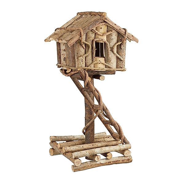 relaxdays Vogelhaus stehend zur Dekoratio günstig online kaufen