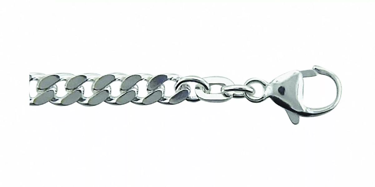 Adelia´s Silberarmband "925 Silber Flach Panzer Armband 21 cm Ø 4,7 mm", Si günstig online kaufen