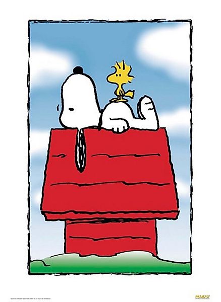 Close Up Poster Peanuts Poster 68,5 x 101,5 cm günstig online kaufen