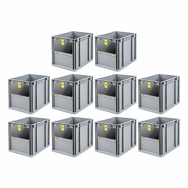 PROREGAL SparSet 10x Eurobox NextGen Insight Cover HxBxT 32 x 30 x 40 30 Li günstig online kaufen