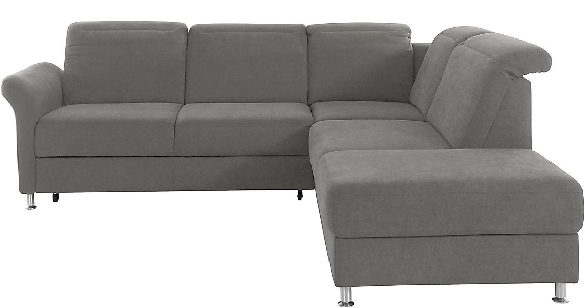 sit&more Ecksofa »Darwin L-Form«, inklusive Federkern, wahlweise mit Kopfte günstig online kaufen