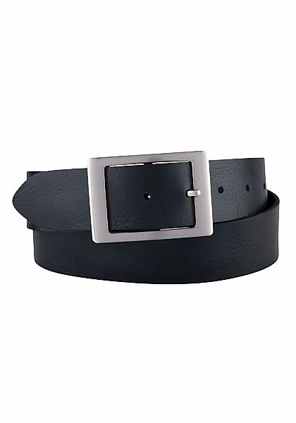 BERND GÖTZ Ledergürtel "Ledergürtel mit eckiger Designschließe" günstig online kaufen