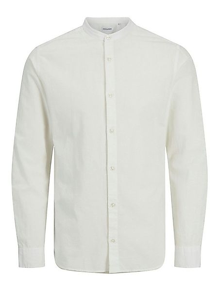 Jack & Jones Langarmhemd JJEBREEZE BAND SHIRT LS SN mit Bandkragen günstig online kaufen