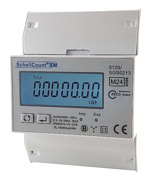 Schellcount Drehstromzähler Modbus RS485, Zweirichtungszähler für günstig online kaufen
