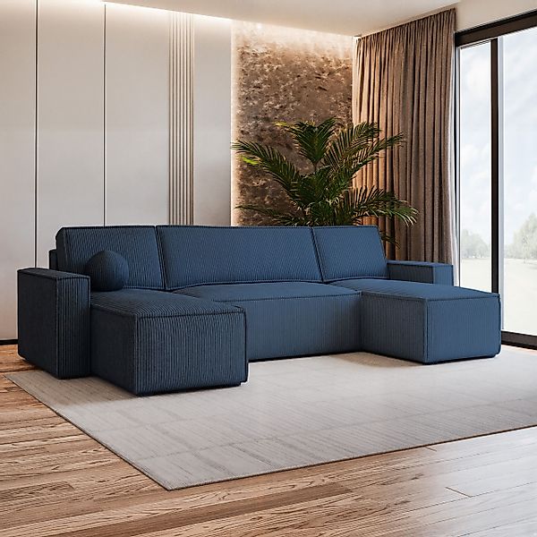 Masseno Ecksofa PESANO mit Schlaffunktion U-Form, günstig online kaufen