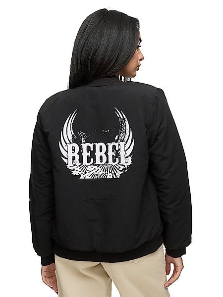 Worldclassca Bomberjacke Worldclassca Bomber Jacke mit REBEL Print Übergang günstig online kaufen