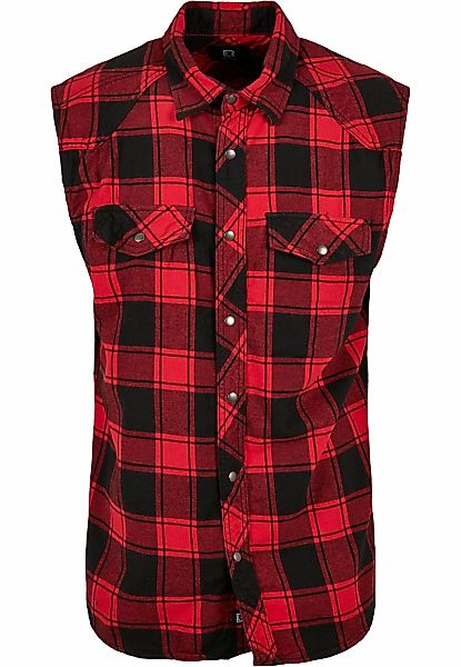 Brandit Jerseyweste "Brandit Herren Checkshirt Sleeveless", 1 Stk. günstig online kaufen