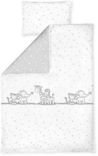 Julius Zöllner Kinderbettwäsche "Dschungelbande" 2 Stk. tlg. günstig online kaufen