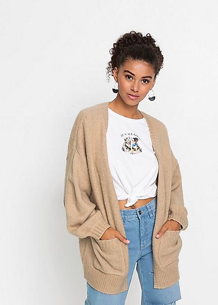 bonprix Strickjacke Oversize-Strickjacke günstig online kaufen