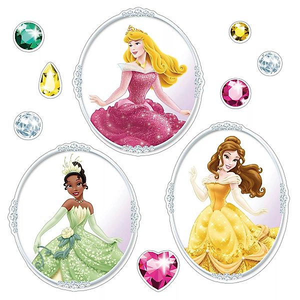 Komar Fenstersticker Disney Princess 30 cm x 30 cm günstig online kaufen