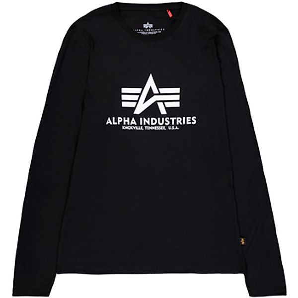 Alpha Industries  Langarmshirt Basic T - Longsleeve - black günstig online kaufen