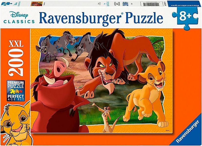 Ravensburger Puzzle Hakuna Matata, 200 Puzzleteile, Made in Germany günstig online kaufen