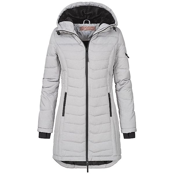 SUBLEVEL Steppjacke Damen Mantel mit Kapuze günstig online kaufen