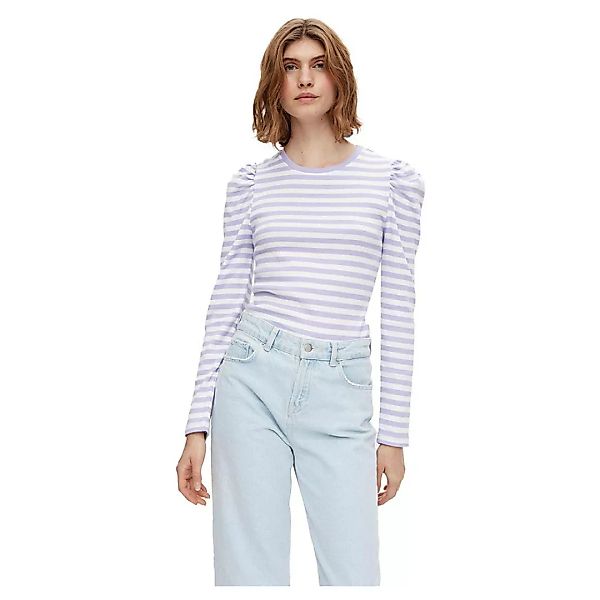 Pieces Anna Langarm-t-shirt XS Lavender günstig online kaufen