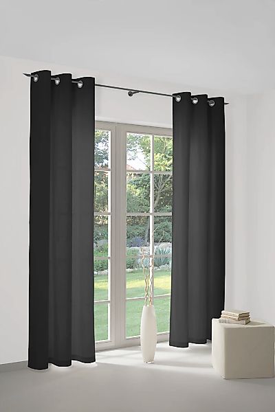 Wirth Vorhang "SUNBONE" Ösen 1 Stk. tlg. günstig online kaufen