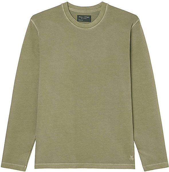 Marc O'Polo Langarmshirt T-shirt, long sleeve, crew neck, embroidery günstig online kaufen