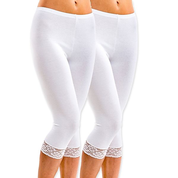 HERMKO Caprileggings 5722 2er Pack Damen günstig online kaufen