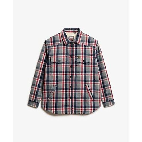 Superdry  Blusen Surchemise à carreaux en peau lainée femme günstig online kaufen