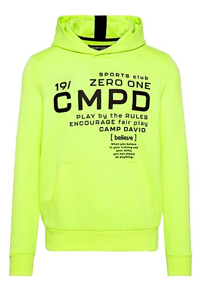 CAMP DAVID Hoodie Kapuzensweatshirt Hoodie (1-tlg) günstig online kaufen