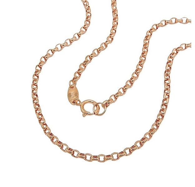 Schmuck Krone Goldkette 2mm Rund-Ankerkette aus 375 Rotgold, 45cm, Gold 375 günstig online kaufen