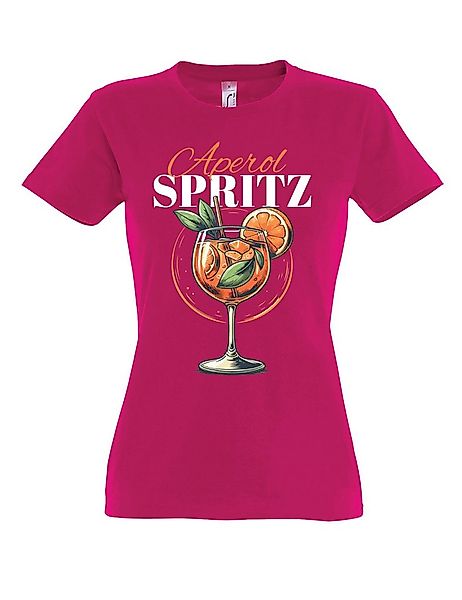 Youth Designz Print-Shirt "Aperol Spritz" Print Damen T-Shirt Statement Ges günstig online kaufen