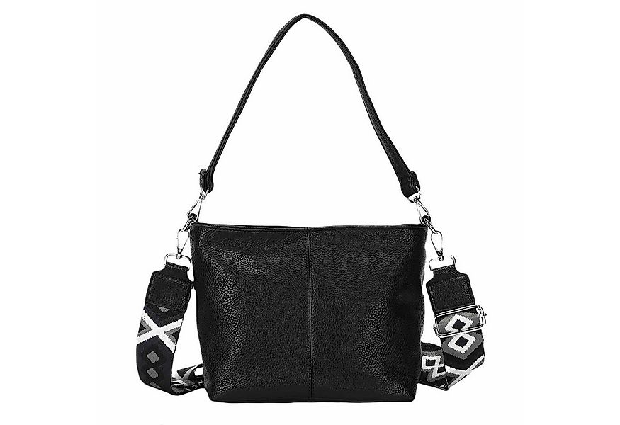 ITALYSHOP24 Schultertasche DAMEN TASCHE SHOPPER Hobo Bag Reise Freizeit Url günstig online kaufen
