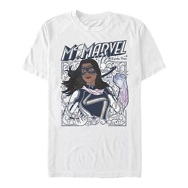 Marvel - Ms. Marvel - Ms. Marvel Doodle Kamala - Männer T-Shirt günstig online kaufen