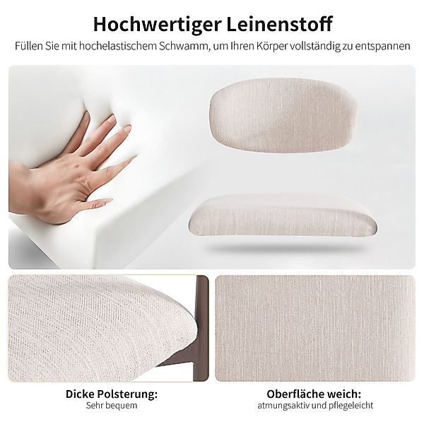 HAUSS SPOLE Esszimmerstuhl 6 St ergonomischer günstig online kaufen