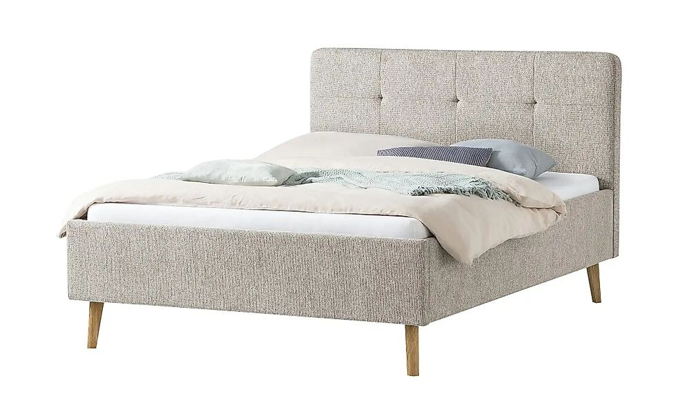 Polsterbett  Netley ¦ beige ¦ Maße (cm): B: 149 H: 110 Betten > Komfortbett günstig online kaufen