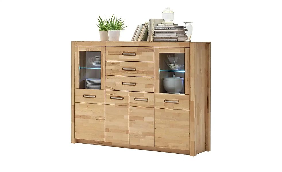 uno Highboard  Franjo ¦ holzfarben ¦ Maße (cm): B: 163 H: 122 T: 40 Kommode günstig online kaufen