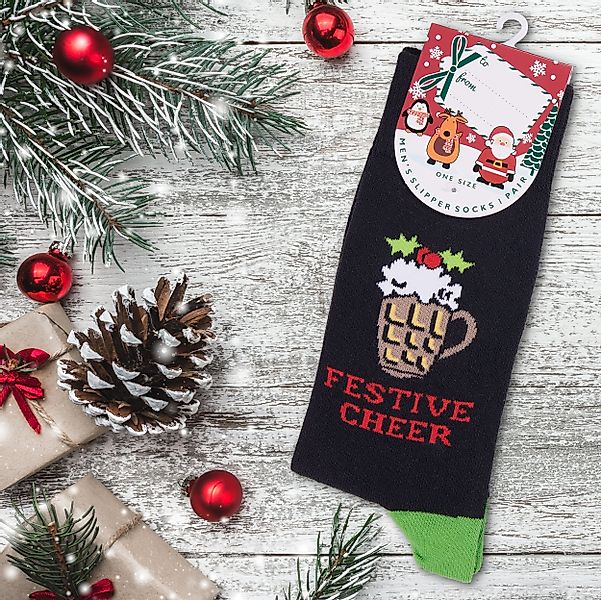 BRUBAKER Socken Herren Weihnachtssocken, Lustige Socken günstig online kaufen