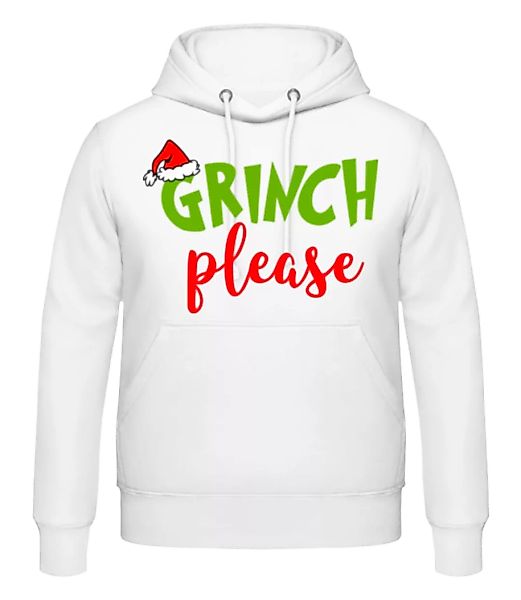 Grinch Please · Männer Hoodie günstig online kaufen