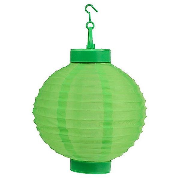 Viana Windlicht Lampion LED Solar Grün günstig online kaufen