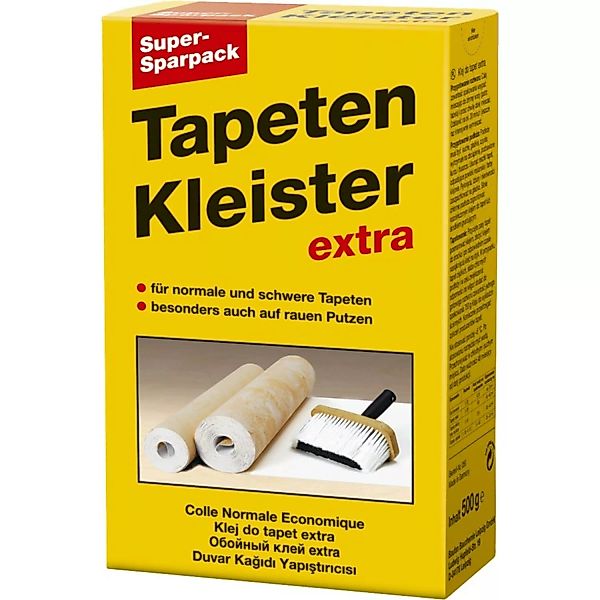 Extra Tapeten Kleister Super-Sparpack 500 g günstig online kaufen