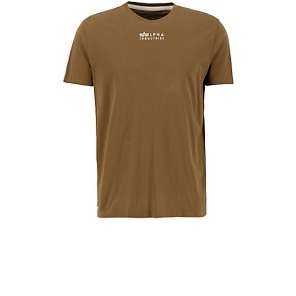 Alpha Industries  T-Shirt Organics EMB T-Shirt - organic mud günstig online kaufen