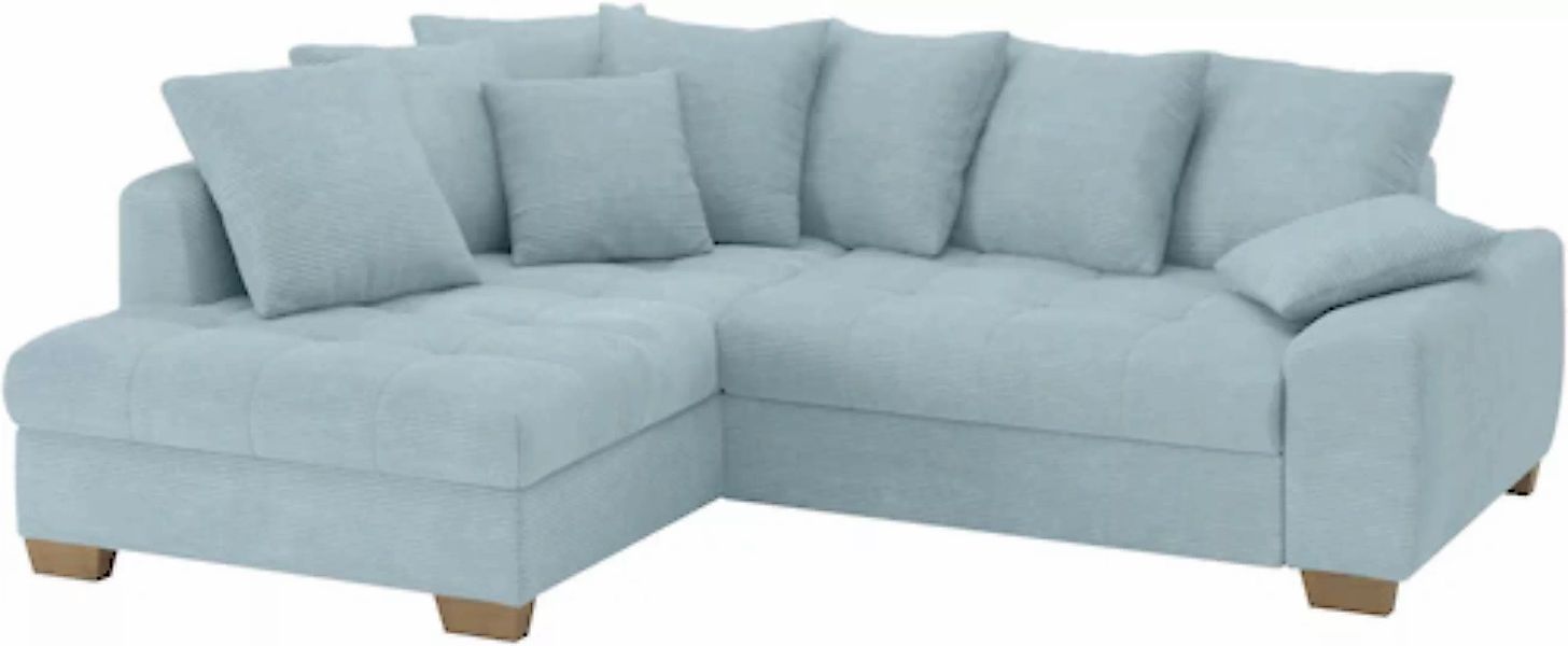 Mr. Couch Ecksofa »Nikita II, L-Form«, Wahlweise mit Bettfunktion, Bettkast günstig online kaufen