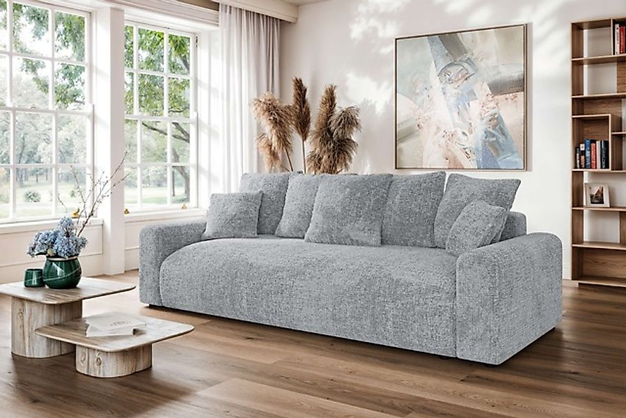 Home affaire Big-Sofa »LAKESIDE klein 3-Sitzer Schlafsofa mit Bettkasten, B günstig online kaufen