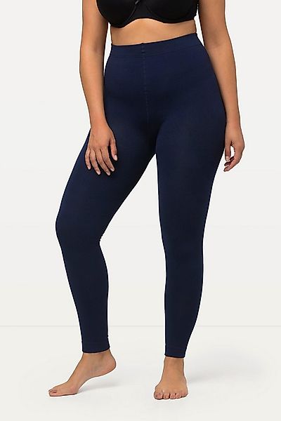 Ulla Popken Feinstrumpfhose Thermo-Strumpfleggings Elastikbund günstig online kaufen