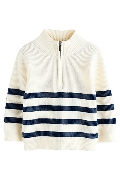 Next Troyer Strickpullover mit 1/4-Reißverschluss (1-tlg) günstig online kaufen