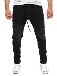 Yazubi Slim-fit-Jeans Herren Sweathose in Jeansoptik günstig online kaufen