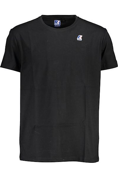 K-Way T-Shirt Kurzarm Herren T-Shirt Schwarz mit Rundhals und günstig online kaufen